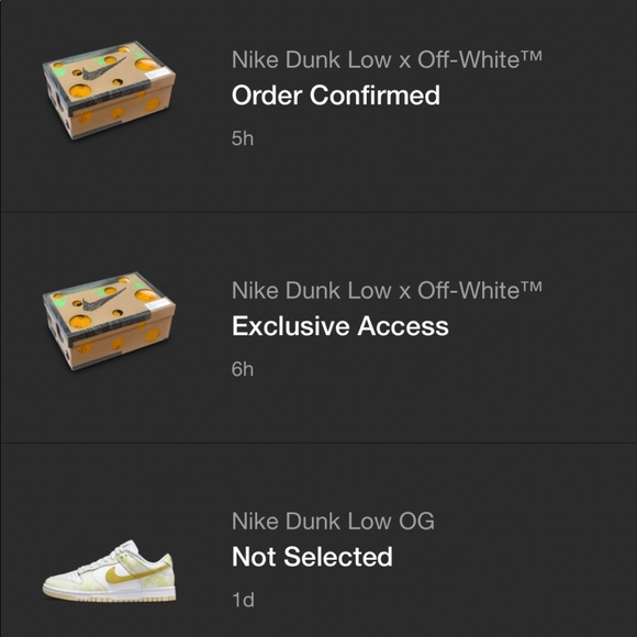 Off-white dunks lot 8. Dead stock size 6 mens 7.5 women. - Picture 7 of 9